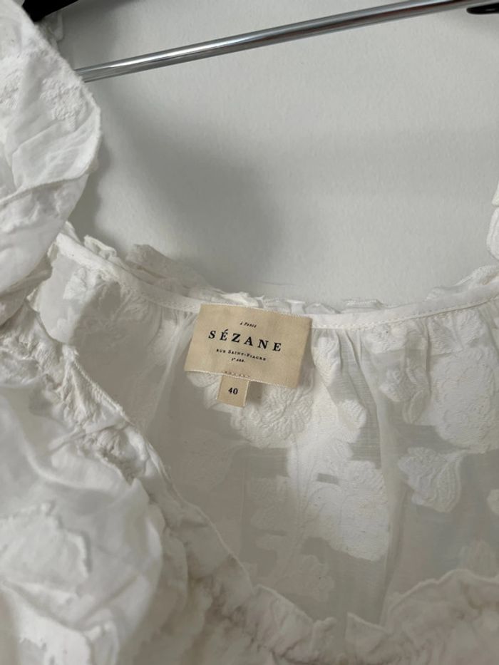 Sezane top Alban taille 40 - photo numéro 2