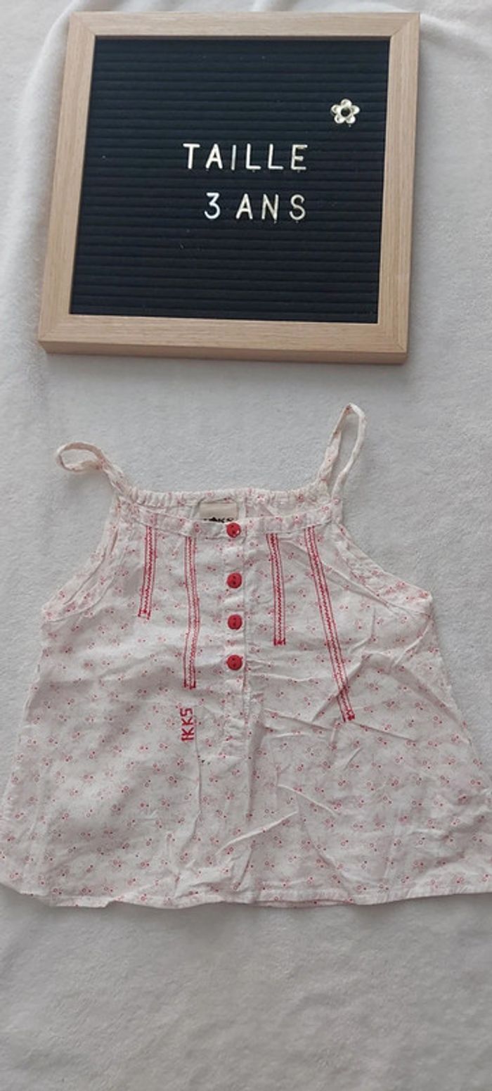 Haut été léger 3 ans fille