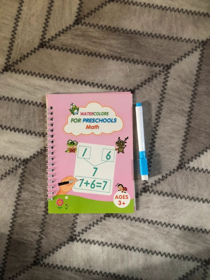 Livre ardoise de premiers calcul mathématique primaire - photo numéro 2
