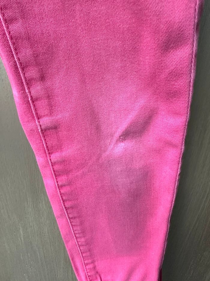 Pantalon rose okaidi skinny 6 ans - photo numéro 4