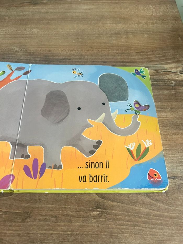 Livre à toucher ne chatouille pas le lion - photo numéro 5