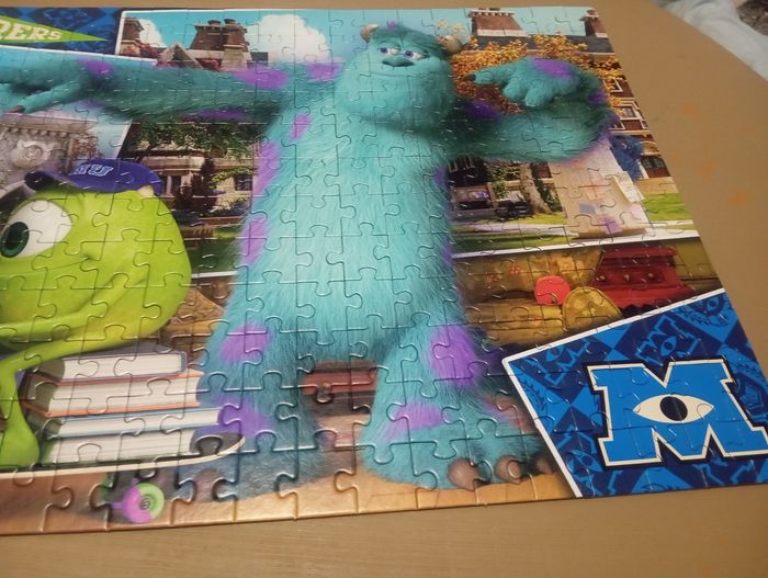 Vend puzzle monstre et cie - photo numéro 4