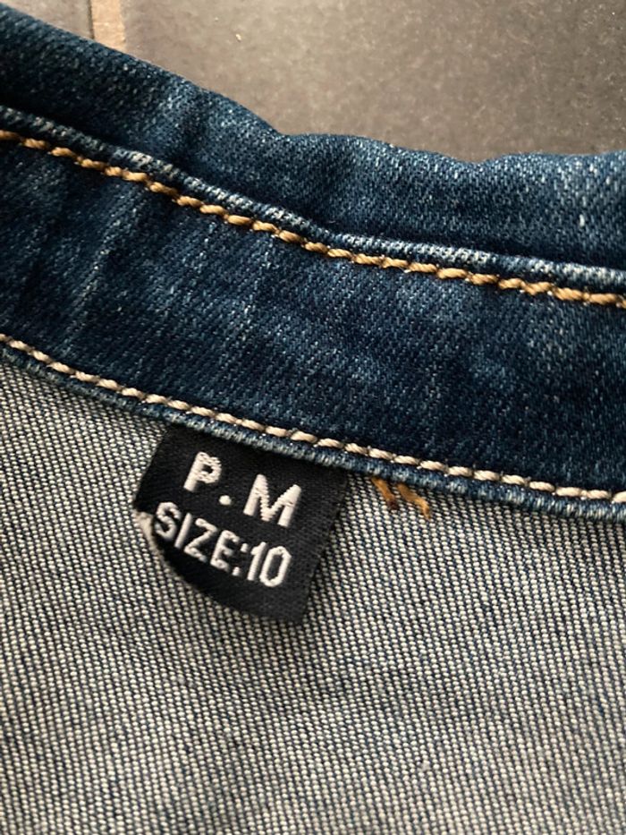 Veste en jean P.M 10 ans - photo numéro 3