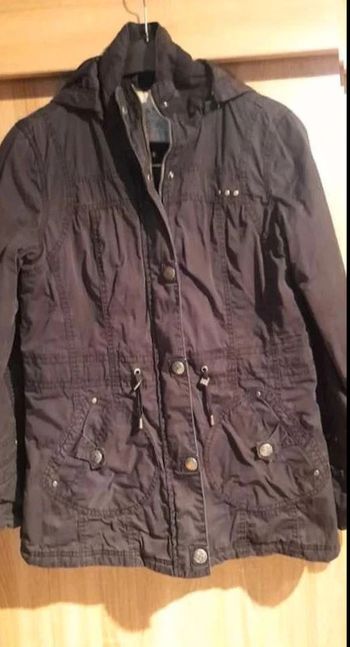 Veste  mi-saison  noir  "canda"