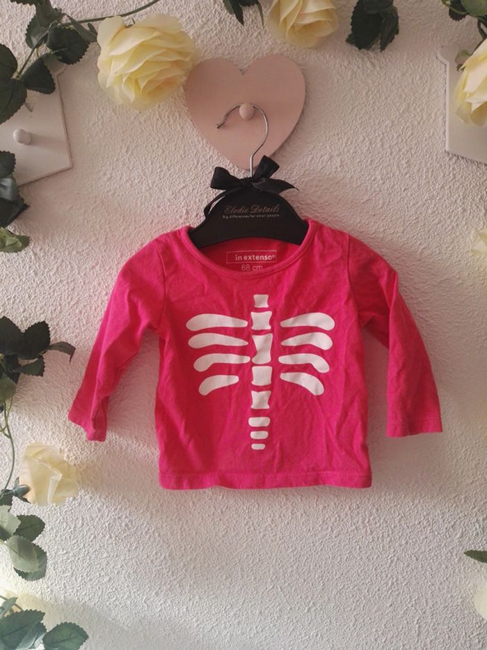 Tee-shirt squelette - photo numéro 2