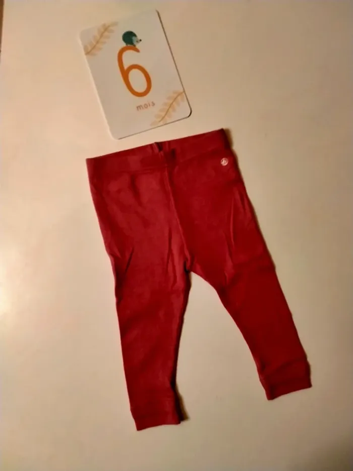 Legging bébé Petit Bateau Taille 6 mois - photo numéro 2