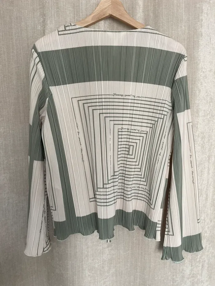 Top blouse plissé - photo numéro 6