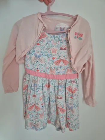 Ensemble robe été et gilet 2 ans sergent major