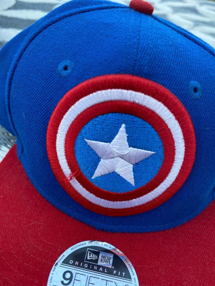 Casquette capitain america - photo numéro 2