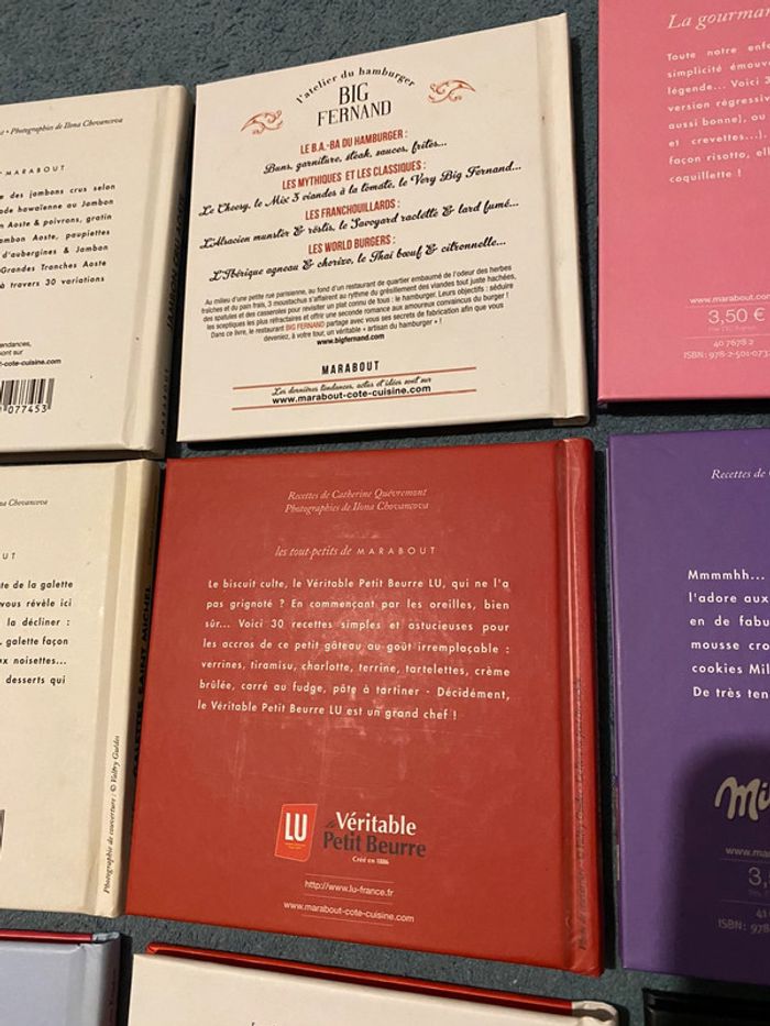 Lot de 11 petits livres de recettes de cuisine : mars, mm’s, milka, Aoste tesseire - photo numéro 8
