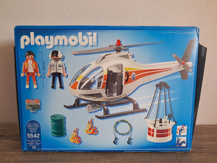 Playmobil 5542 hélicoptère bombardier d eau - photo numéro 2