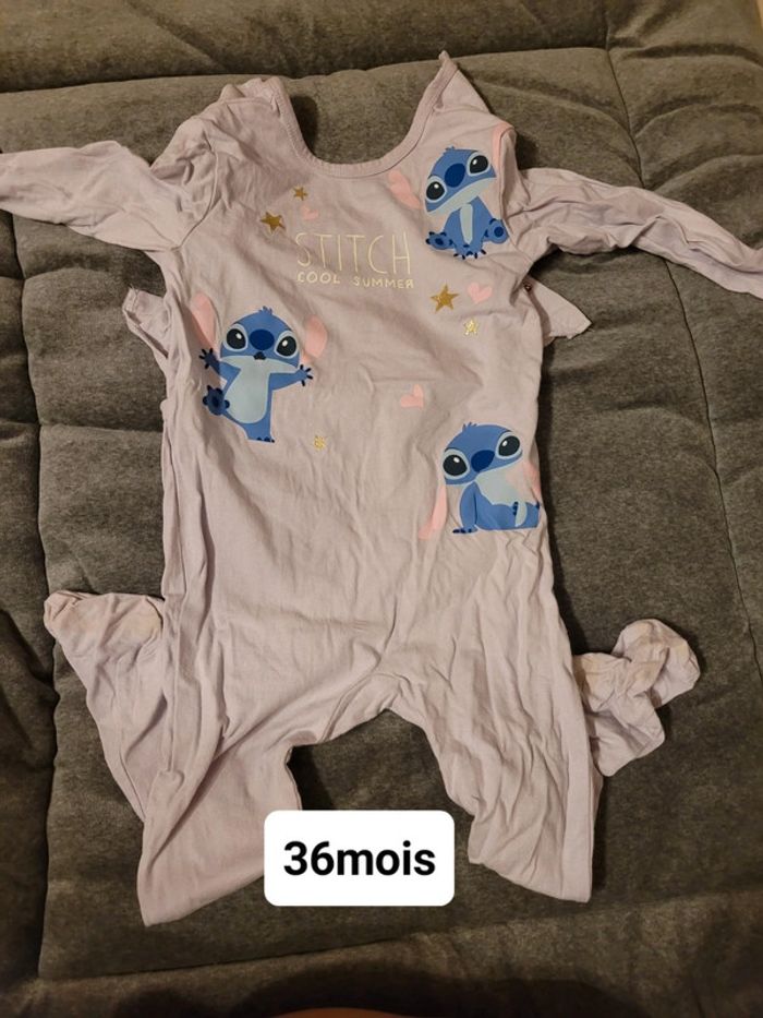 Pyjama coton stitch