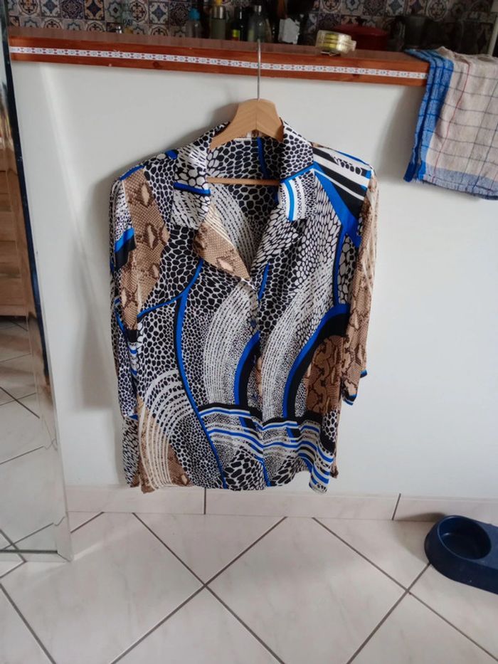Chemise femme taille 42 multicolore c72 - photo numéro 12