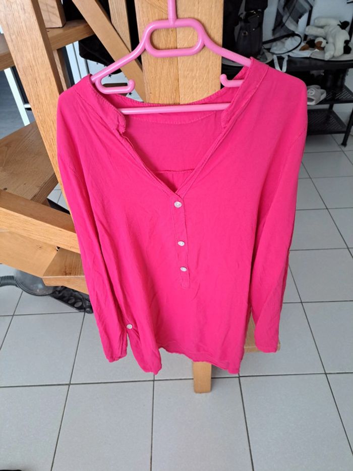 Chemise rose