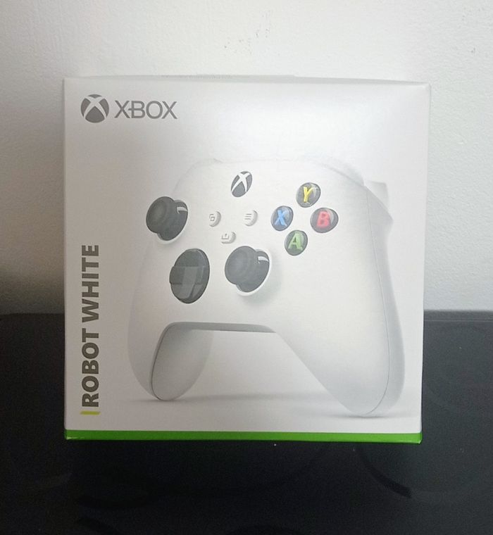 😍 manette Xbox séries/one/pc robot white en boite