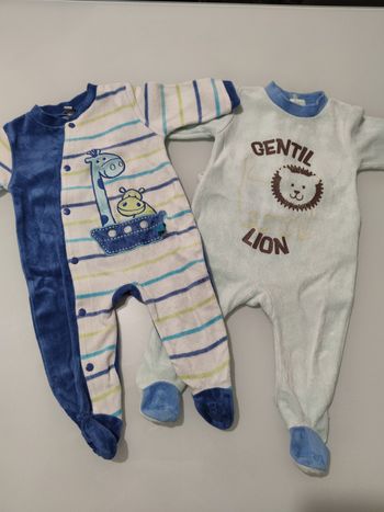 Lot de 2 pyjama
