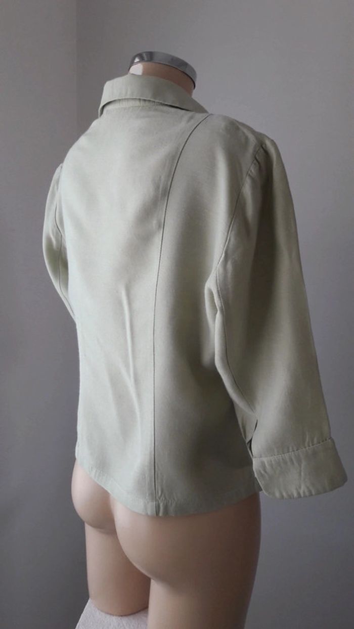Chemise vert amande - photo numéro 3