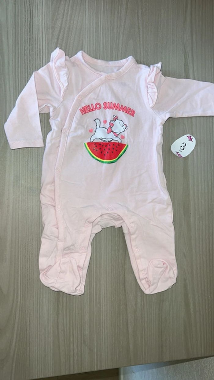 Pyjama bébé fille, 3 mois, Disney