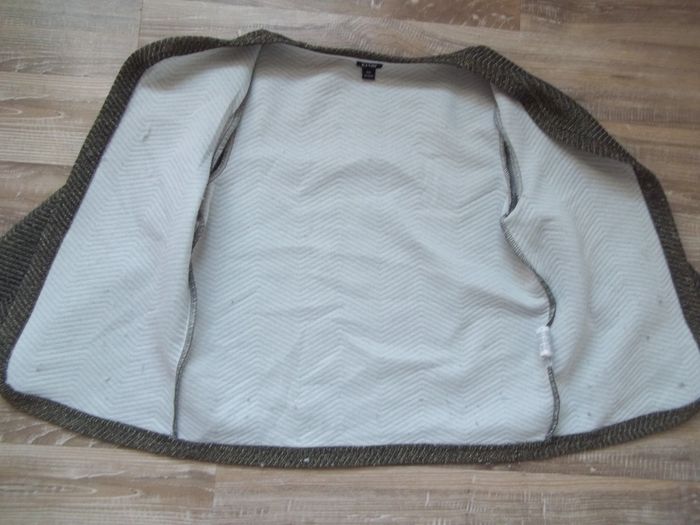 Veste chevrons chiné doré Kiabi 10 ans - photo numéro 3