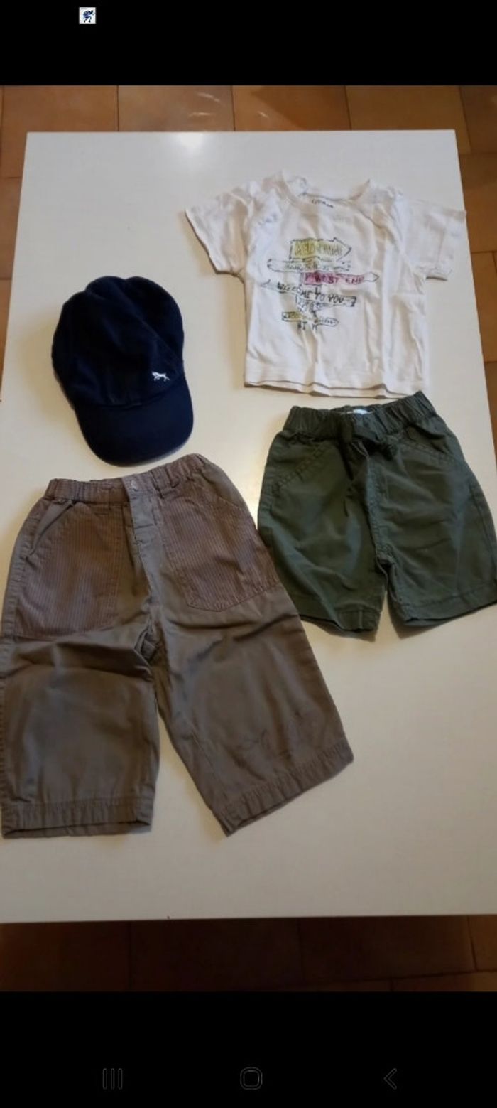 Lot de 3  articles Garçon 6 mois été