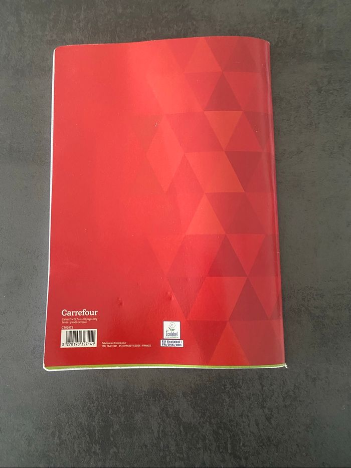 cahier 21*29 grands carreaux - photo numéro 4