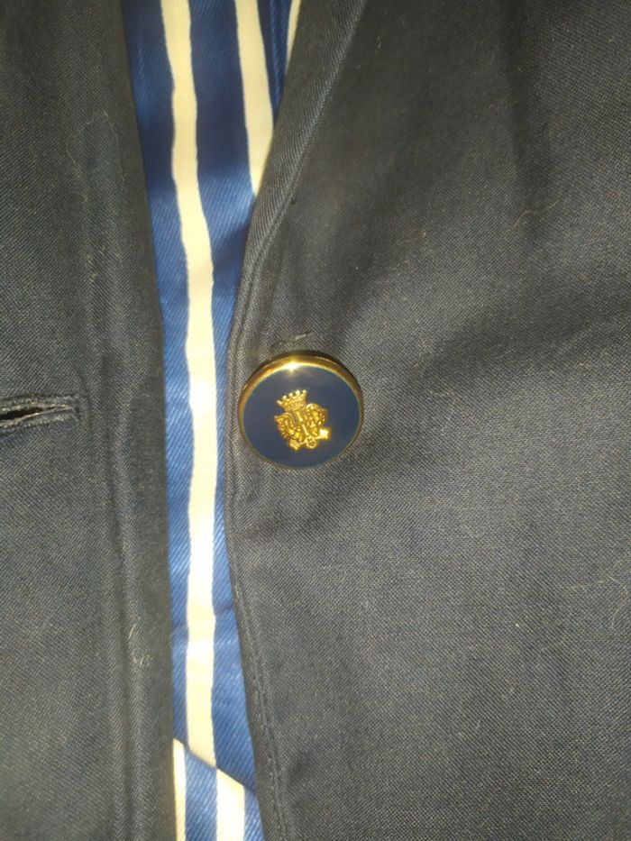 Blaser bleu marine Zara - photo numéro 3