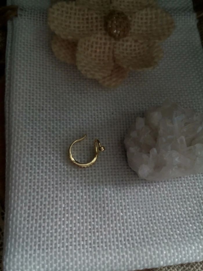 Clip oreille zircon - photo numéro 3