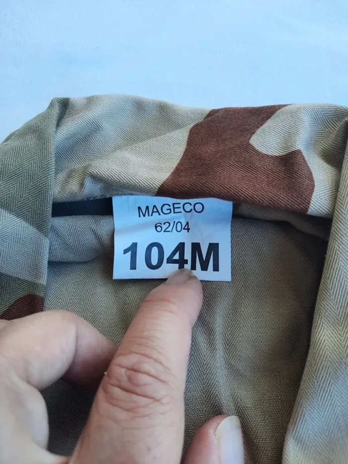 Veste été militaire sable / désert Taille L neuve - photo numéro 3