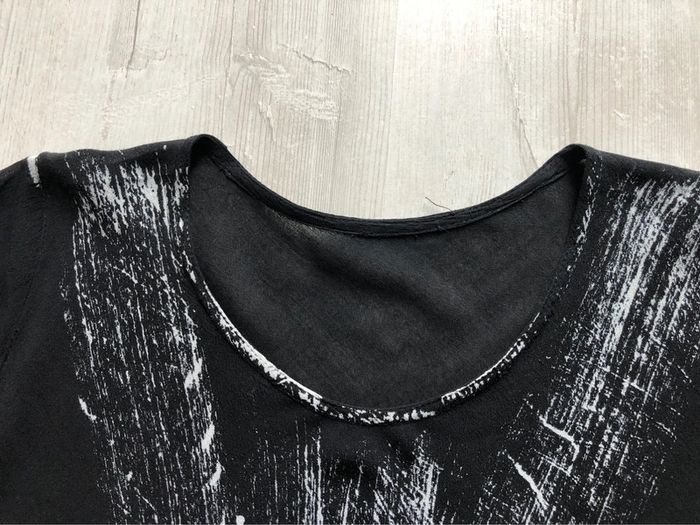 BB21- Robe ample noire/blanche T Unique (40/46) NEUVE - photo numéro 8