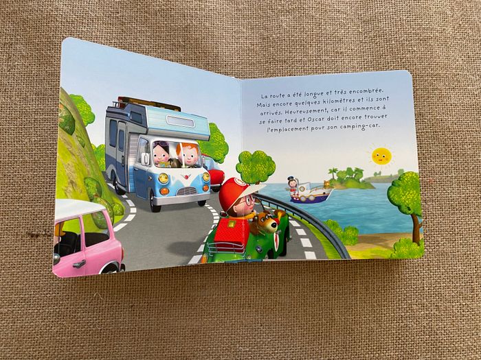 Livre Le camping-car d'Oscar P'tit Garçon Fleurus - photo numéro 3