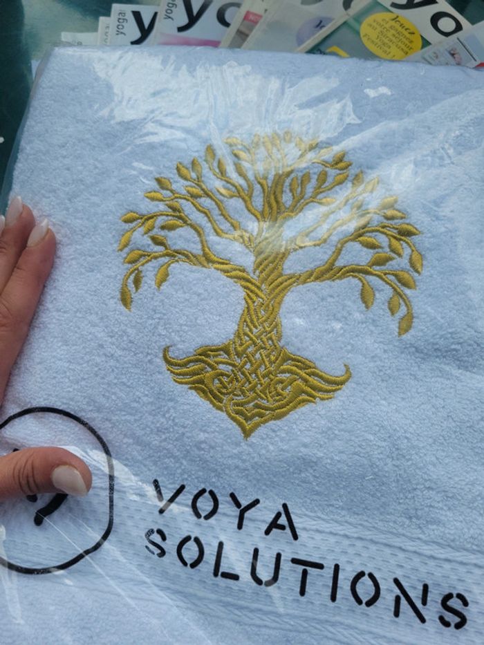 3 pieces de bains blanc et arbre de vie. - photo numéro 3