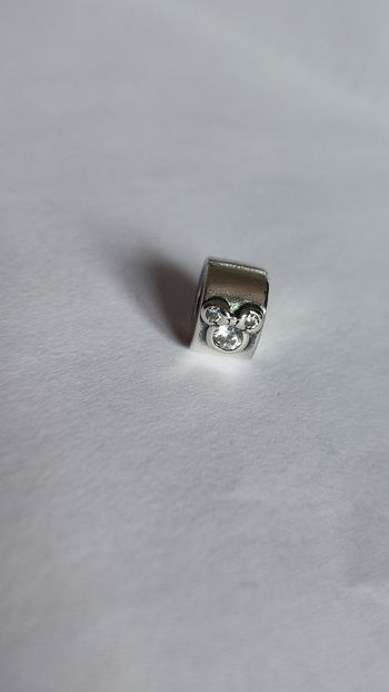 Charm Pandora clip Mickey Minnie