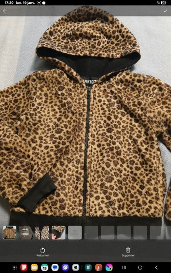 Veste 8 ans chaude GF12