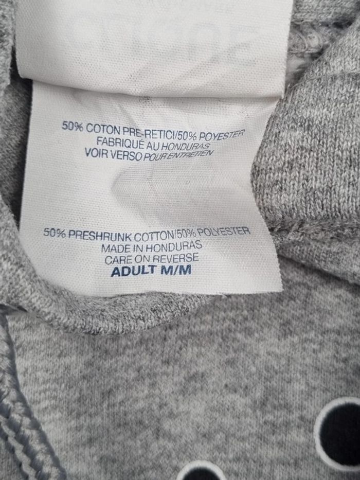 Pull capuche universitaire gris, M Hommes - photo numéro 6