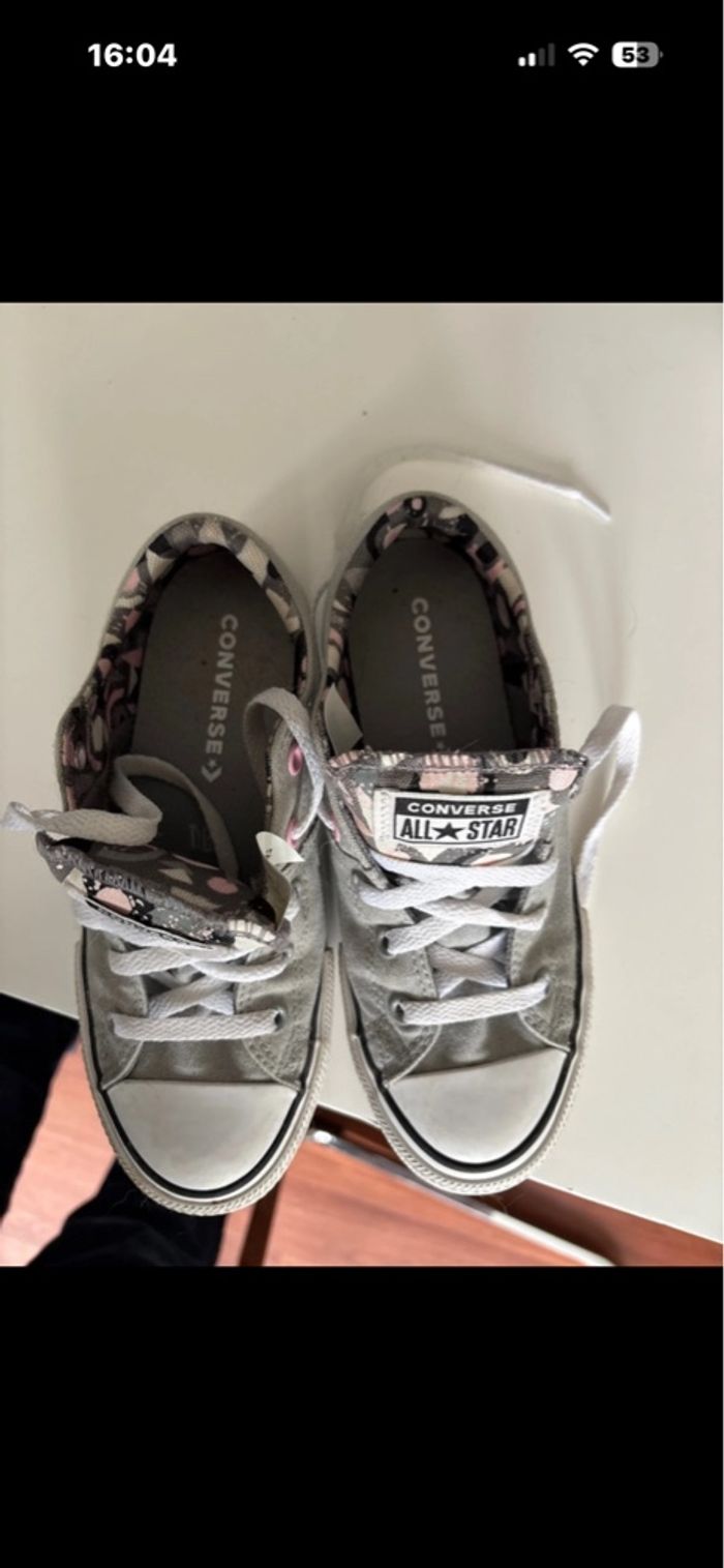 Converse fille pointure 34 - photo numéro 4