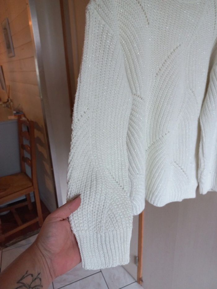 pull blanc - photo numéro 3