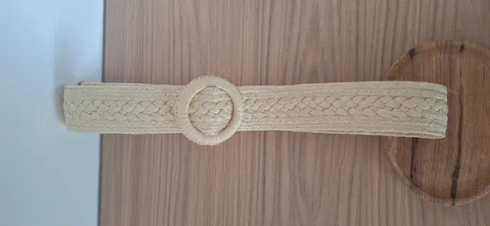 Ceinture en raphia Grace & Mila – Neuve - look boheme chic 🌟