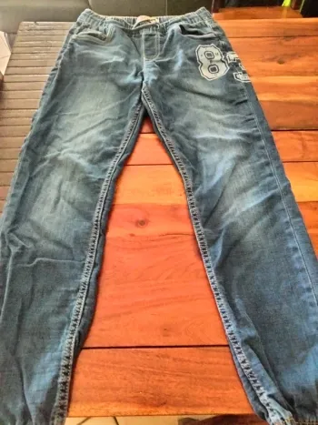 Pantalon jean 14 ans camps United réglable à la taille