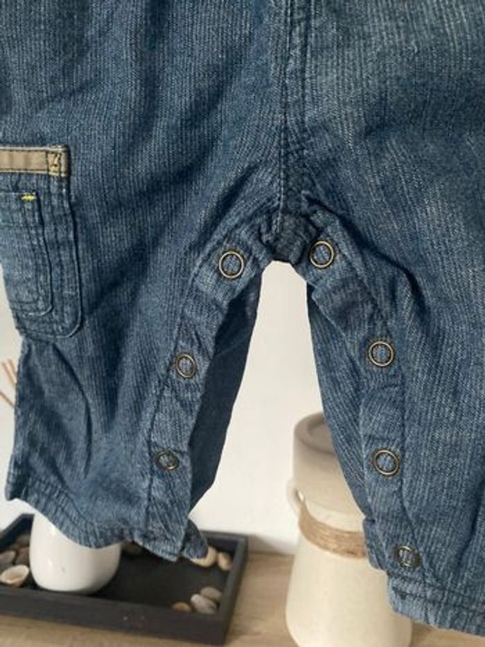 Salopette en jean garçon 9 mois Sergent Major - photo numéro 2