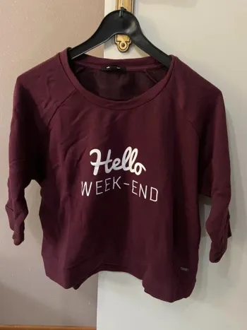 Pull bordeaux
