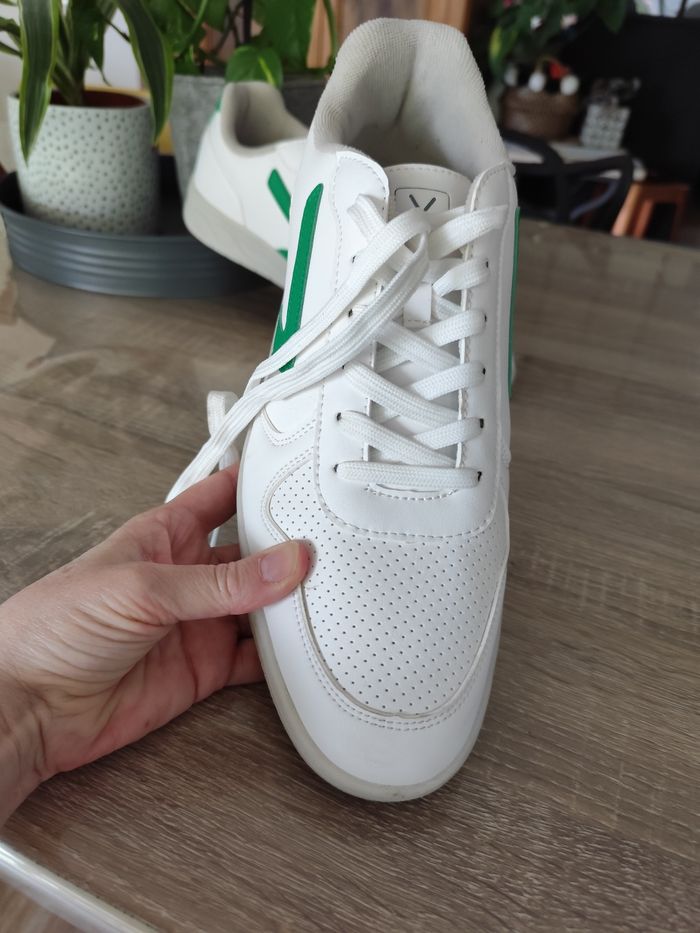 Baskets blanches NYC comme neuves - photo numéro 2