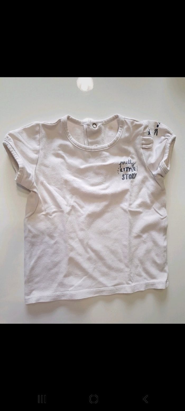 T shirt taille 12mois