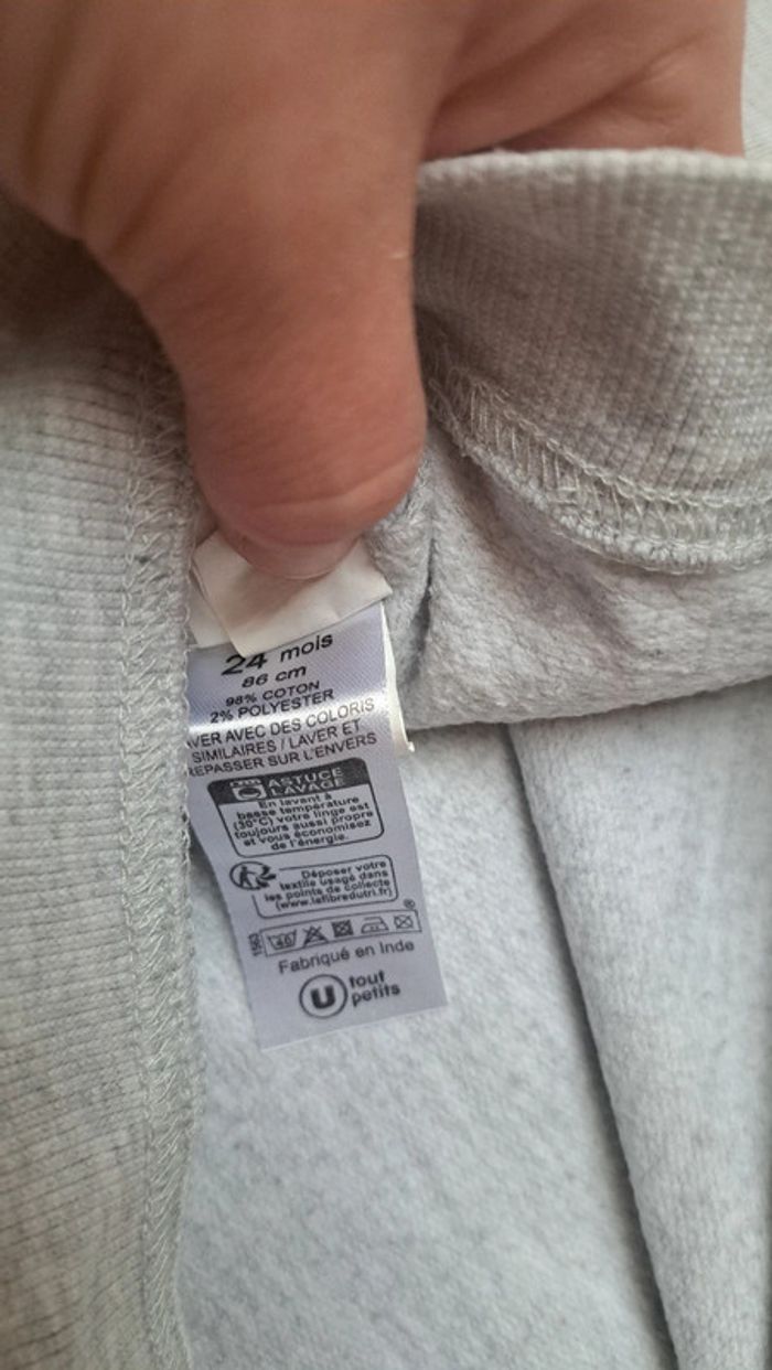 Pull gris - photo numéro 5