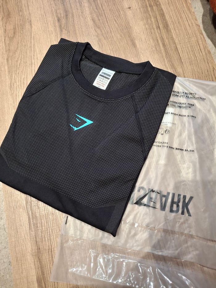Long sleeve Tee-shirt Onyx Gymshark Taille L