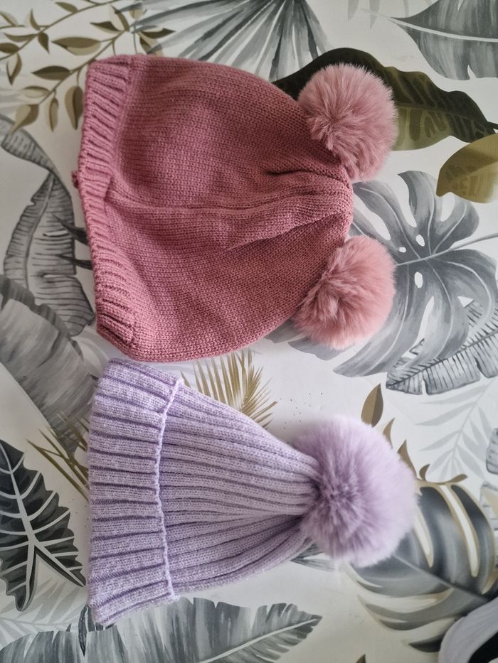 Lot de 2 Bonnets