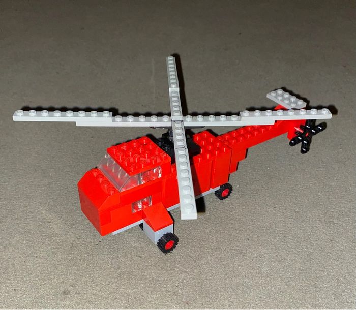 Vintage lot X2 Lego Helicopter 6691 + 691 - photo numéro 3