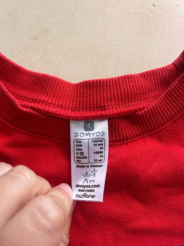 Pull domyos 10 ans - photo numéro 3