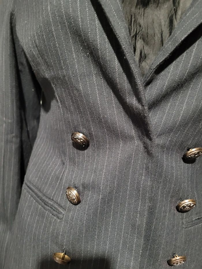 Blazer fines rayures - photo numéro 4