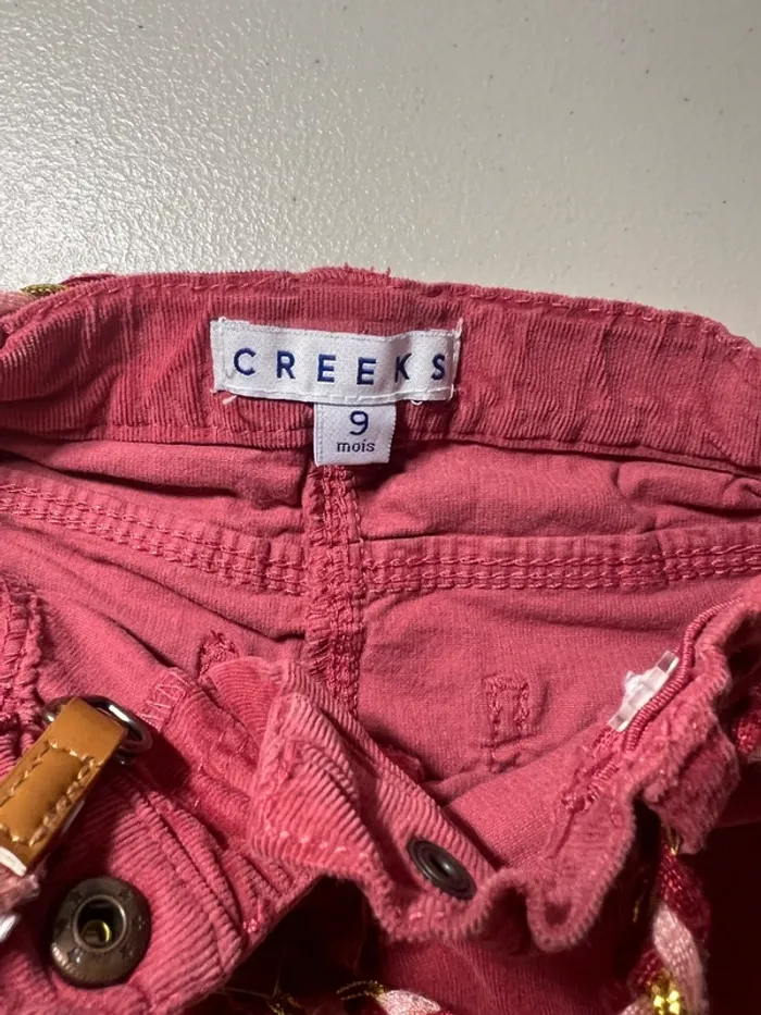 Pantalon velours 9 mois - photo numéro 2