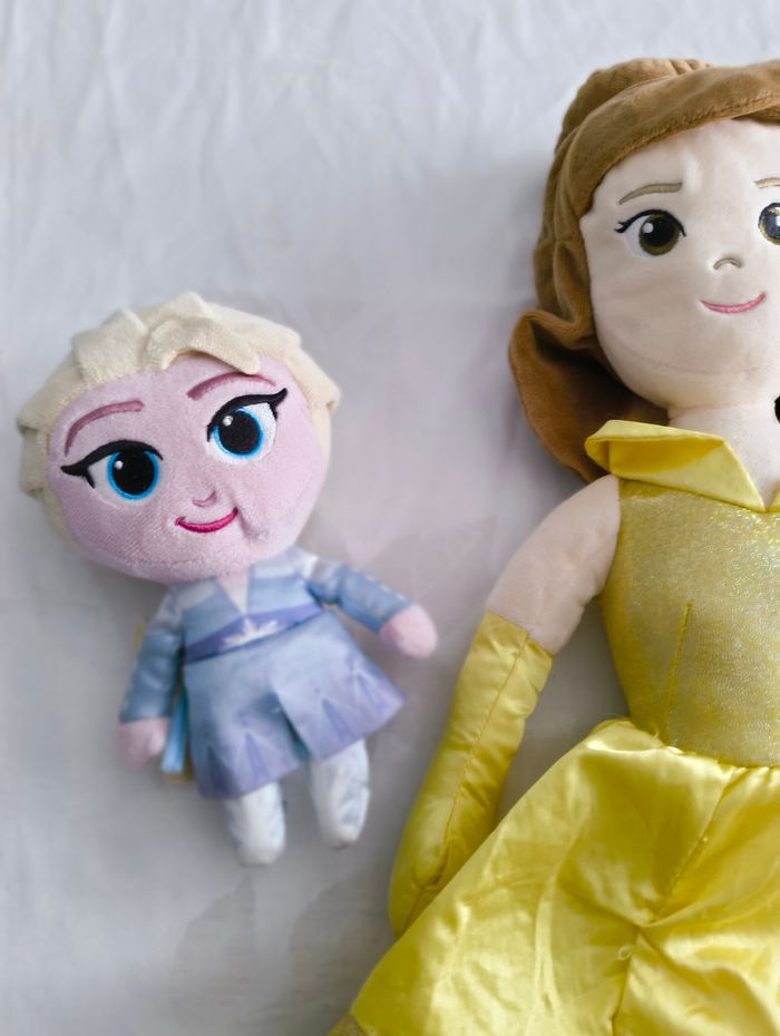Lot poupées chiffon princesse - photo numéro 2